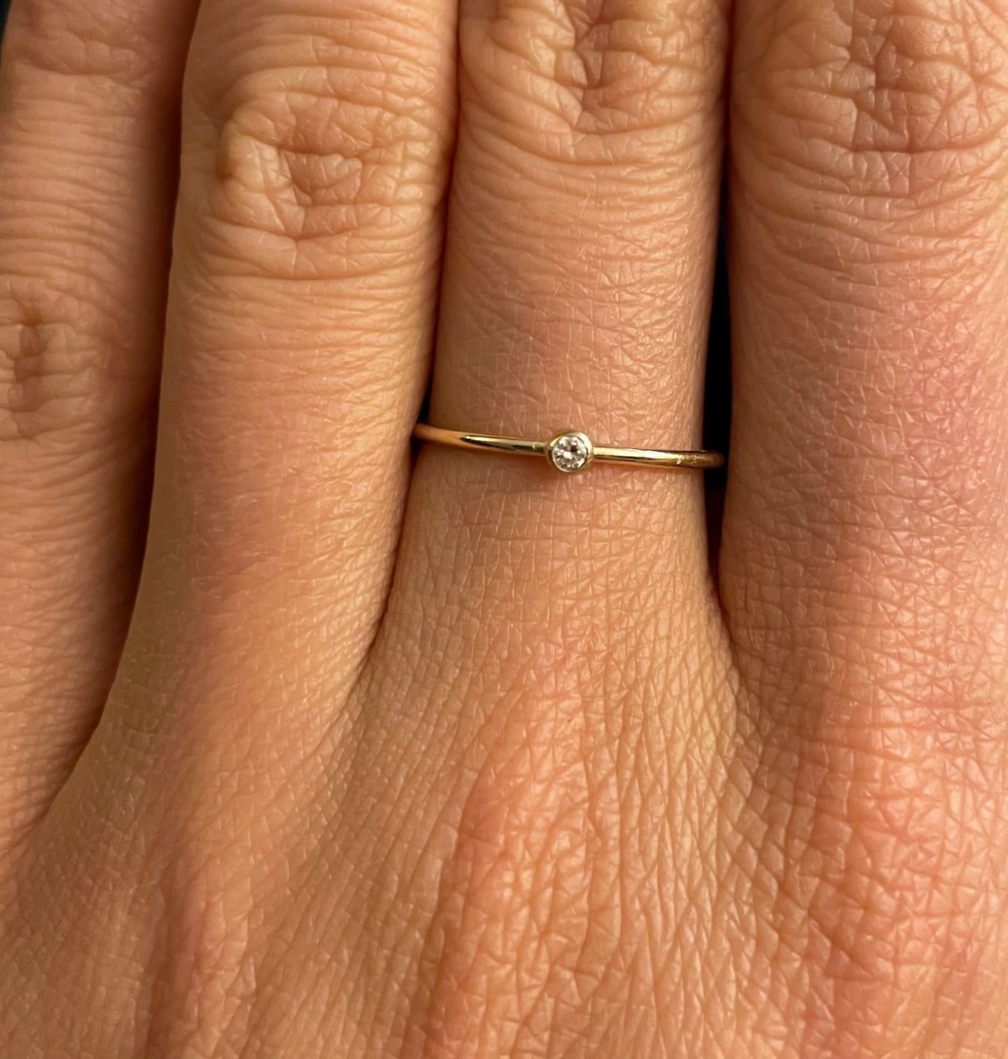 Dainty Diamond Ring